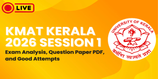 KMAT Kerala 2026 Session 1 Live Updates- Exam Analysis, Difficulty Level, and Good Attempts